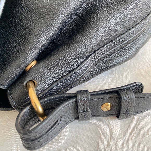 Chloe black leather Elsie flap 2 way bag - Picture 11 of 15